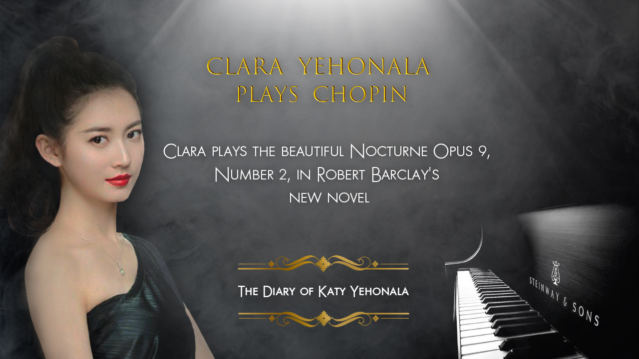 Clara Yehonala portrait with piano. Video thumbnail