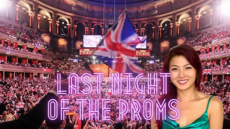 Last night of the proms picture with Clara Yehonala
