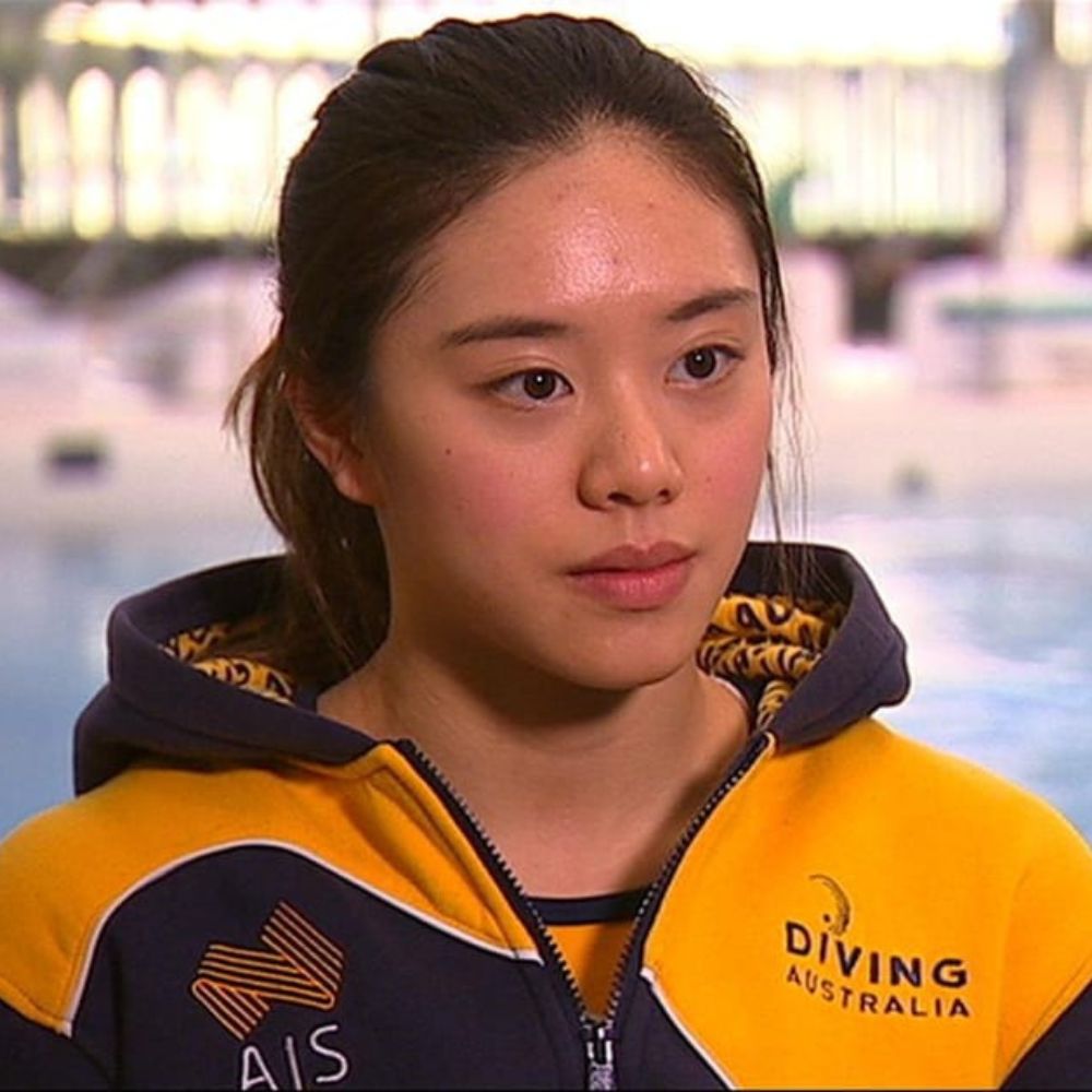 Profile of Esther Qin Australian diver