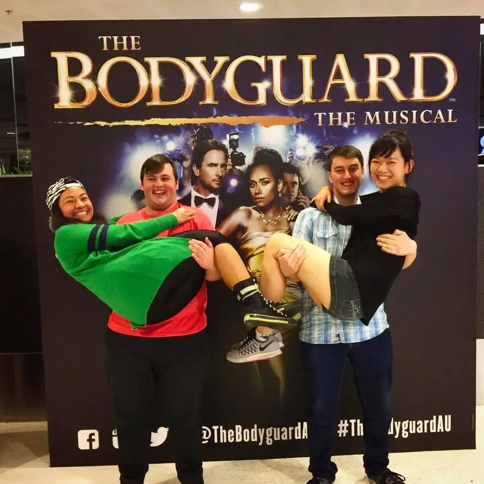 Bodyguard stage show starring Natasha Cheng