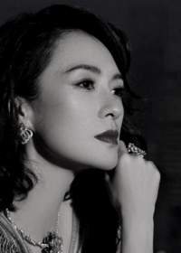 Katy Yehonala portrait Pensive Asian woman's face