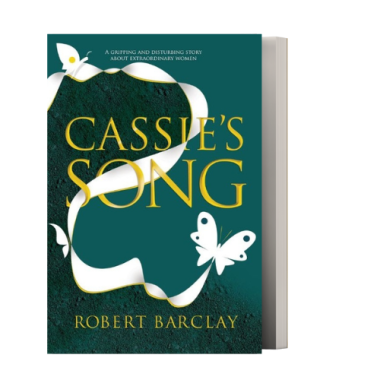 Green book cover for Cassie's Song